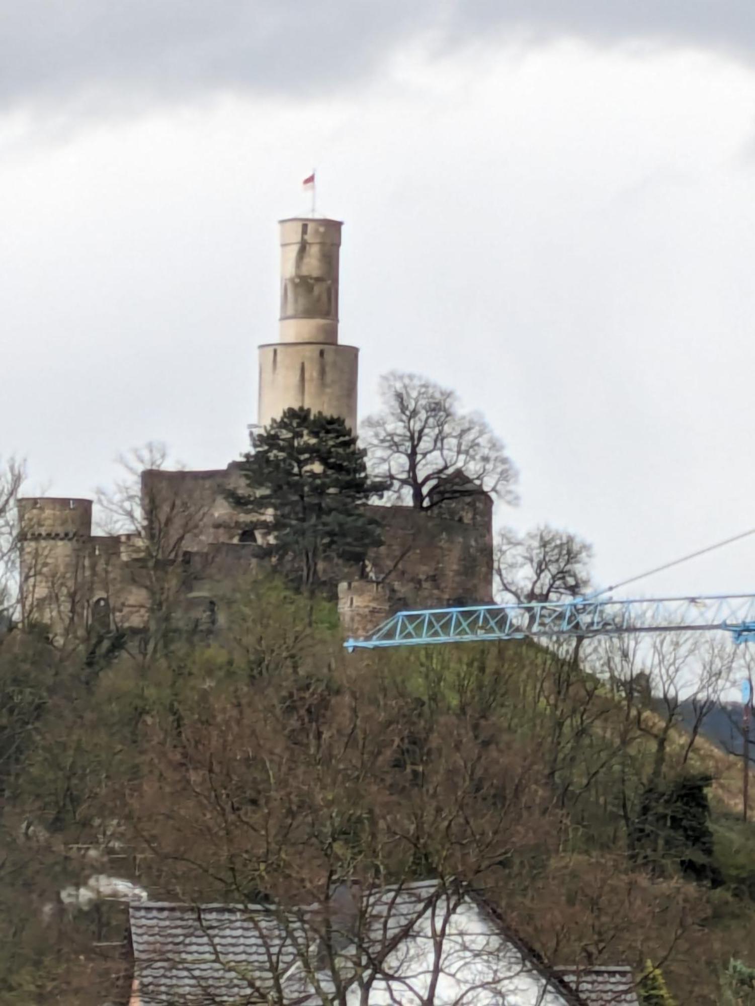 Vintage-Zimmer Burgblick Felsberg Zewnętrze zdjęcie